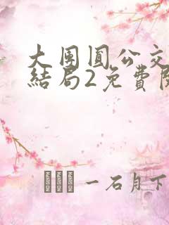 大团圆公交车大结局2免费阅读