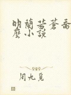 明兰若苍乔是什么小说