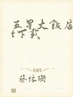 五星大饭店txt下载