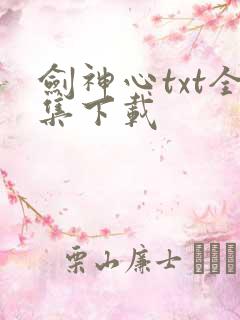 剑神心txt全集下载