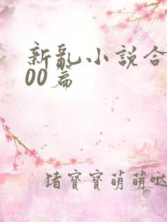 新乱小说合集200篇