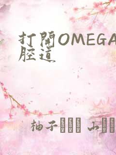 打开OMEGA腔道