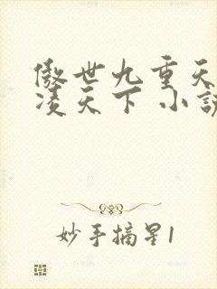 傲世九重天 风凌天下 小说