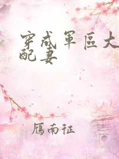 穿成军区大佬女配妻