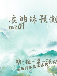 夜明珠预测 ymz01
