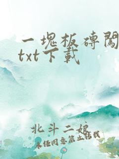 一块板砖闯仙界txt下载