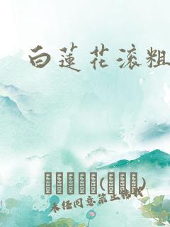 白莲花滚粗