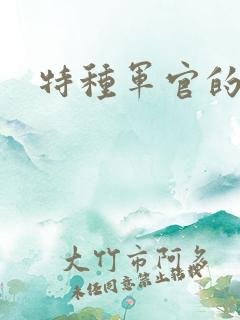 特种军官的宠妻