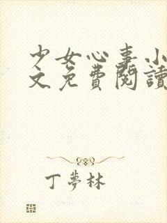 少女心事小说全文免费阅读