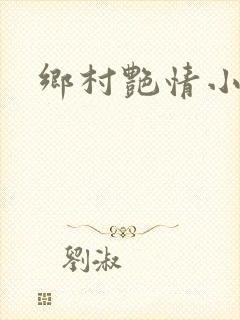 乡村艳情小说