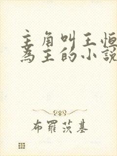 主角叫王恒唱歌为主的小说