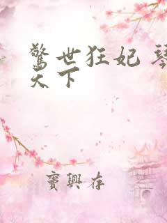 惊世狂妃 琴战天下