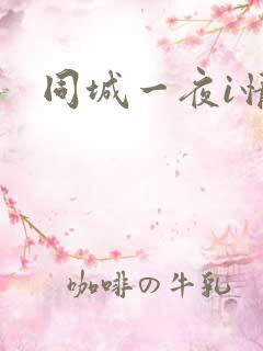 同城一夜i情
