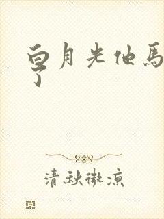 白月光他马甲掉了