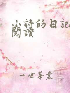 小诗的日记全文阅读