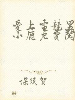 爱上电竞男神林小鹿免费阅读