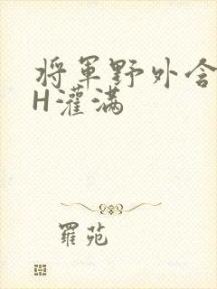 将军野外含公主H灌满