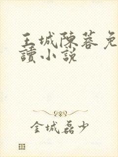 王城陈蓉免费阅读小说