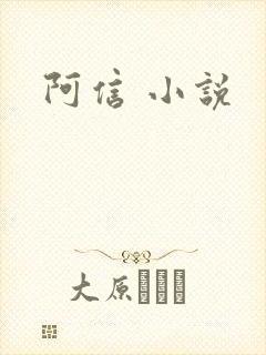 阿信 小说