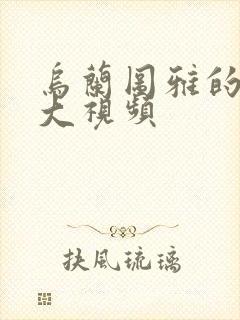 乌兰图雅的B多大视频