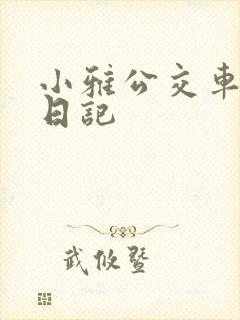 小雅公交车玩具日记