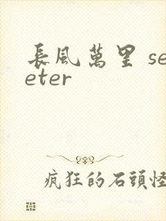 长风万里 seeter