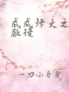 成成烽火之深入敌后