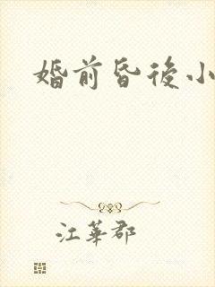 婚前昏后小说