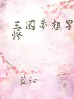 三国梦想星彩无惨