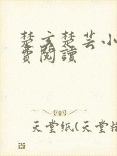 楚玄楚芸小说免费阅读