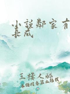 小说邻家有女初长成