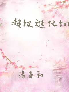 超级进化txt