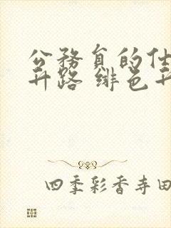 公务员的仕途上升路 绯色升迁