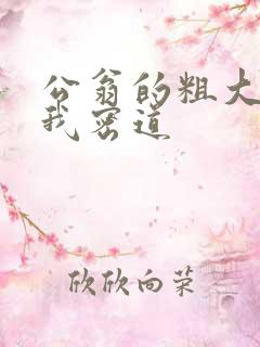 公翁的粗大挺进我密道