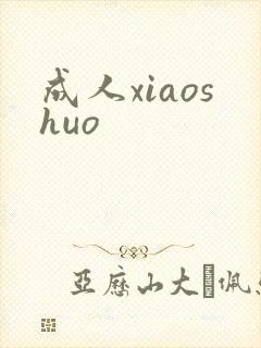 成人xiaoshuo
