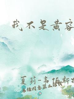 我不是黄容