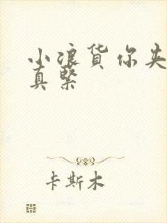 小浪货你夹得我真紧