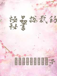 极品总裁的嚣张秘书