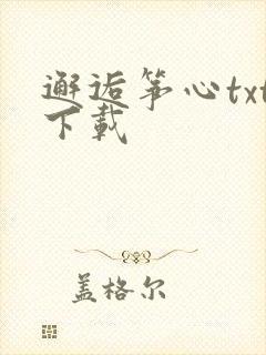 邂逅筝心txt下载