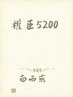 权臣5200