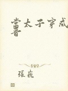 当太子穿成大福晋