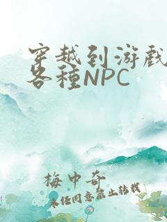 穿越到游戏里和各种NPC