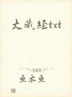 大藏经txt