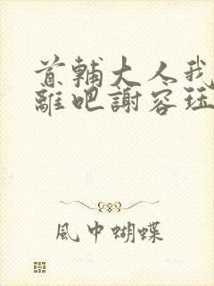 首辅大人我们和离吧谢容珏