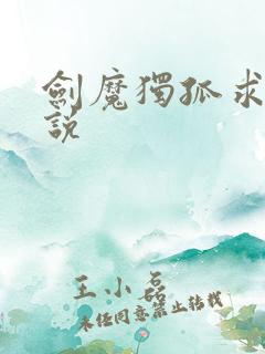 剑魔独孤求败小说