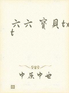 六六 宝贝txt