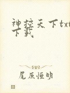神控天下txt下载