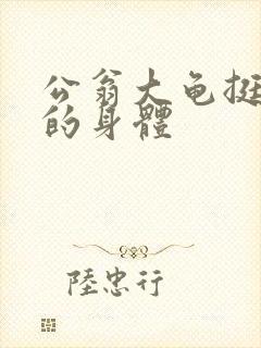 公翁大龟挺进我的身体