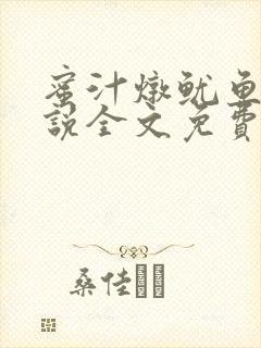 蜜汁炖鱿鱼2小说全文免费阅读