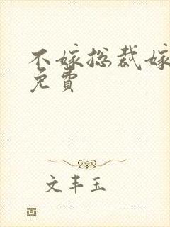 不嫁总裁嫁男仆免费